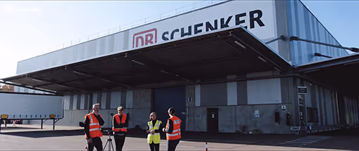 A still from a video about the Safely Project of the Fraunhofer IML